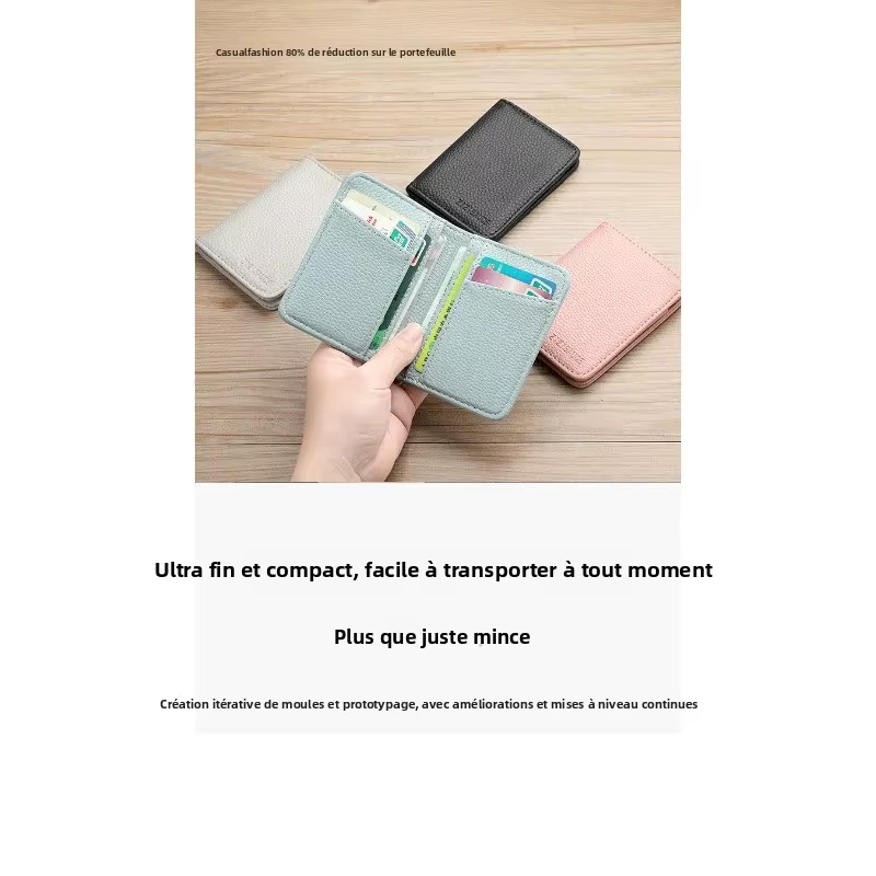 Porte-cartes de permis de conduire simple et populaire pour les professionnels