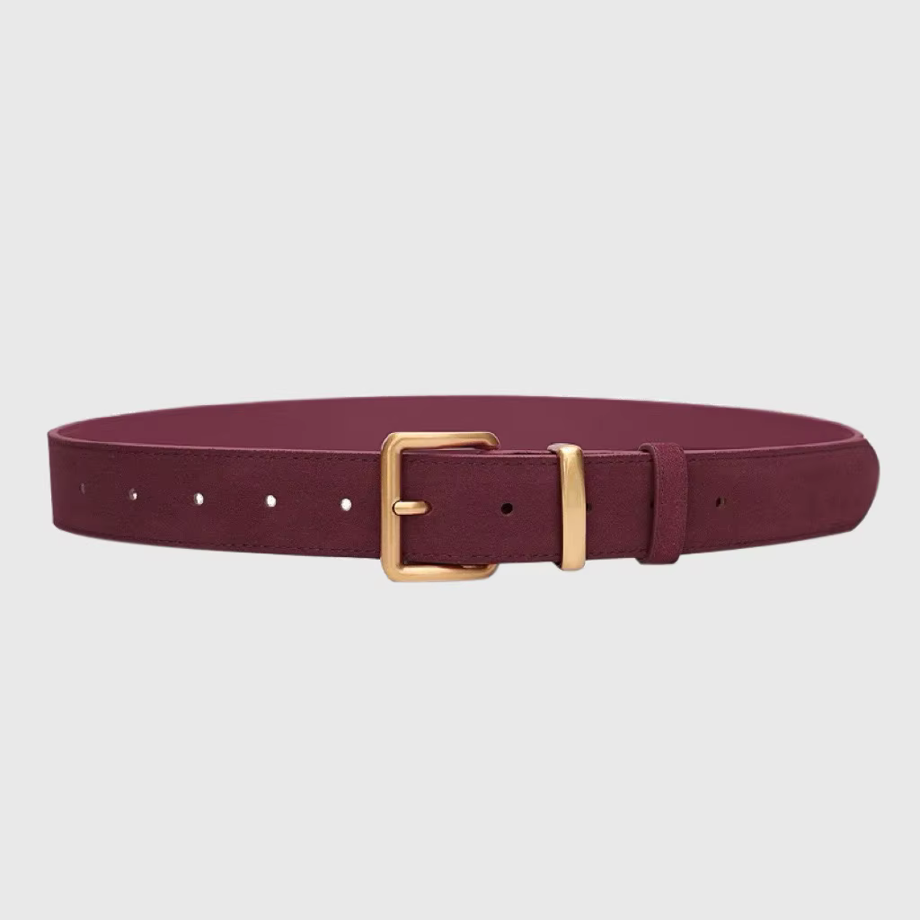 Ceinture en daim pour femmes