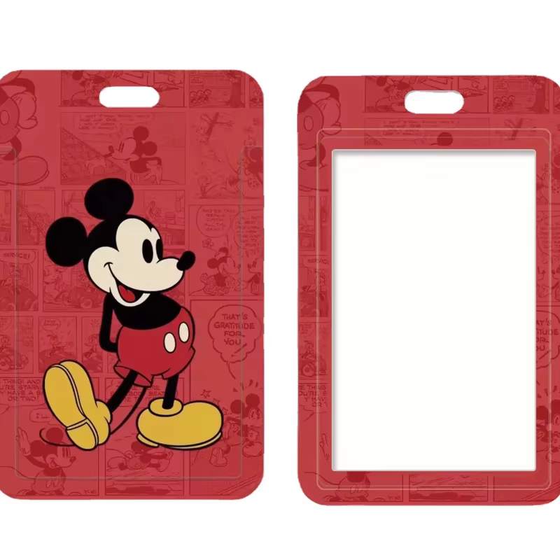 Porte-cartes de dessin animé Disney Donald Duck Mickey Mouse