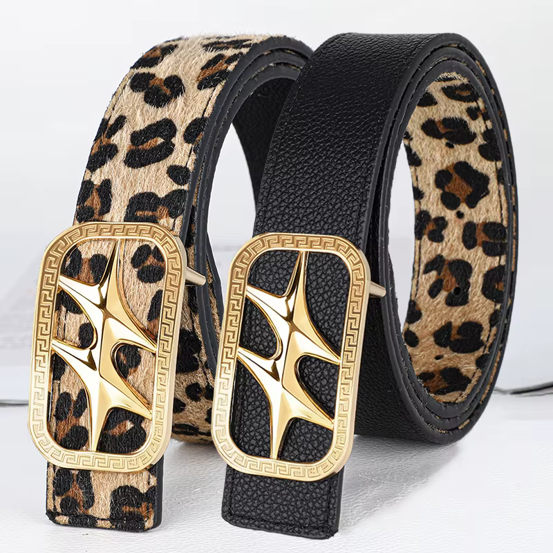 Ceinture réversible unisexe de haute qualité
