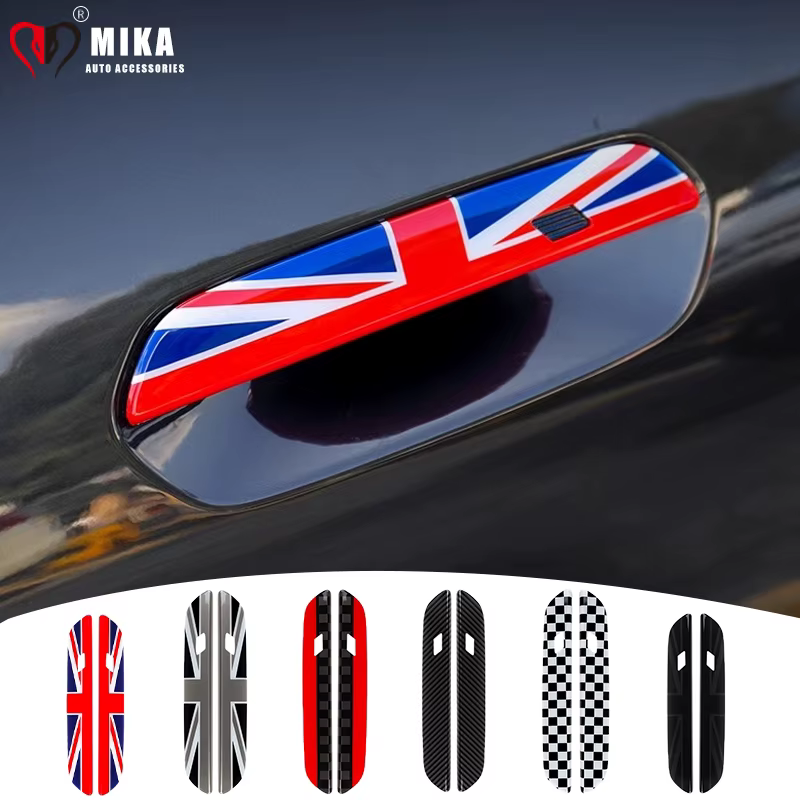 Couverture de panneau de poignée de porte extérieure de voiture, autocollants décoratifs pour Mini Countryman JCW U25 J01 EV J05
