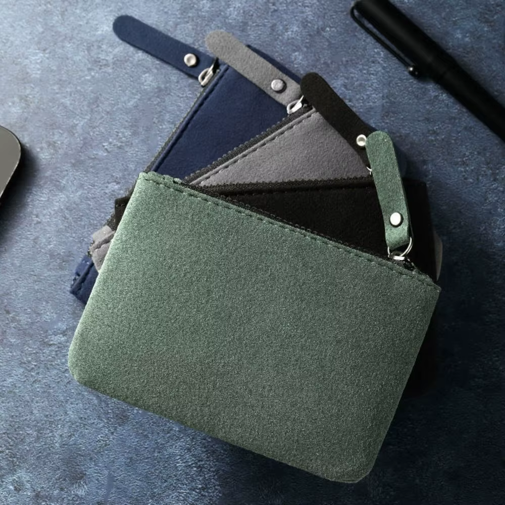 Portefeuille mini en cuir PU tendance