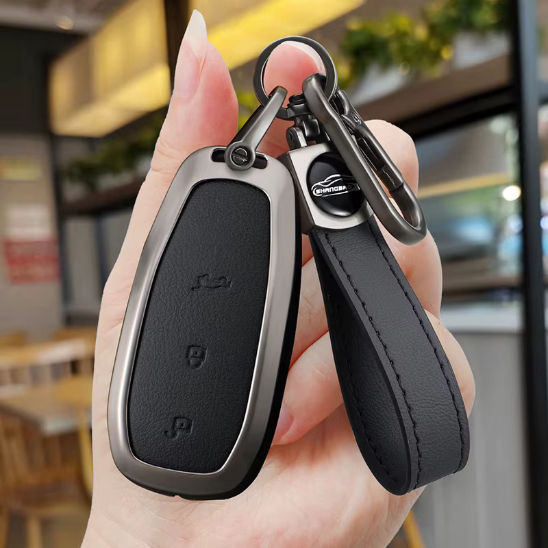 Idéal I6 I9 I8 porte-clés de voiture étui à clés en cuir pour la Protection