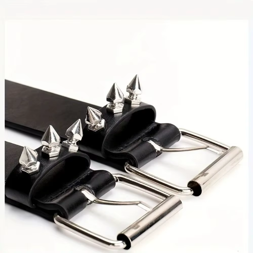 Ceinture rétro à rivets
