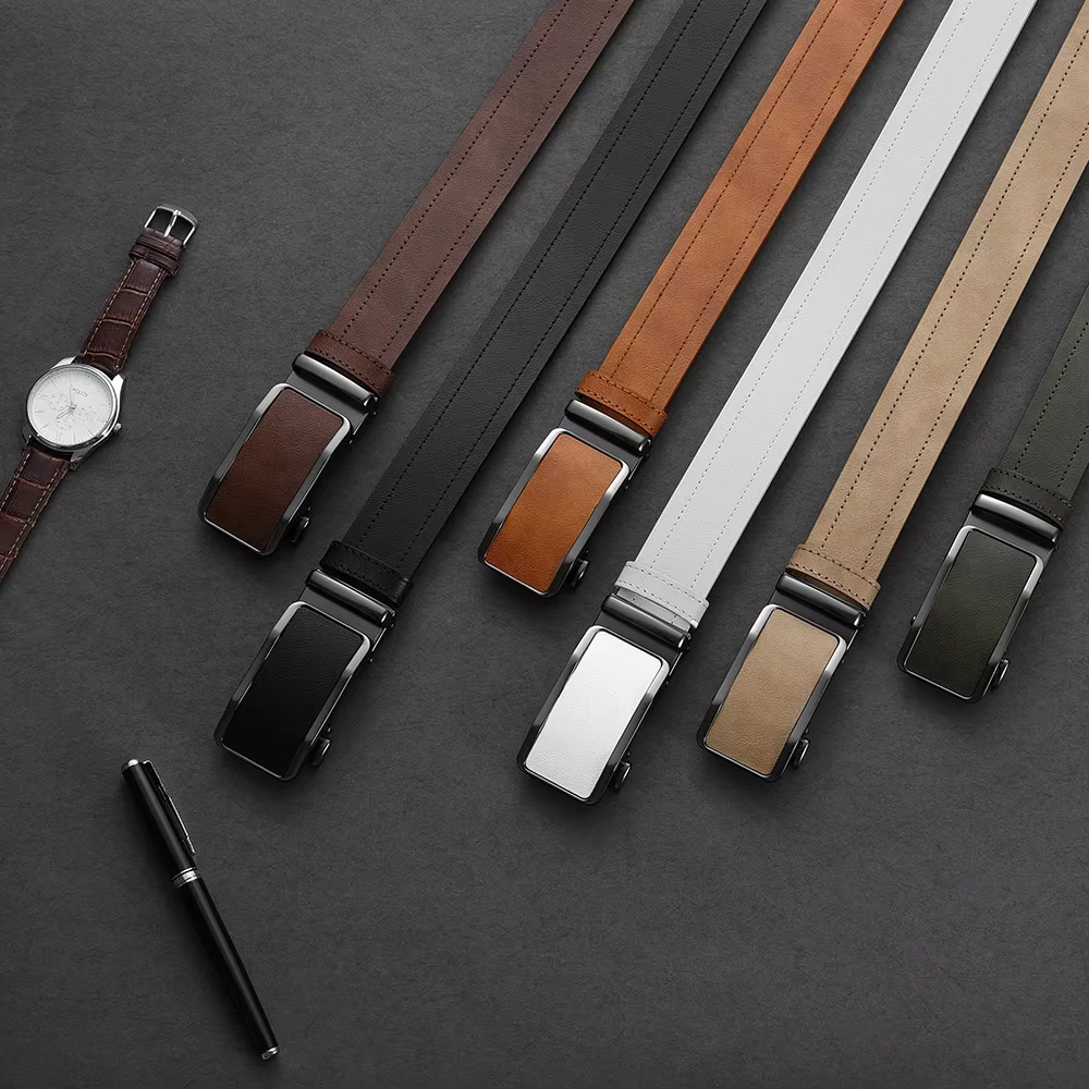 Ceinture en cuir à la mode pour hommes