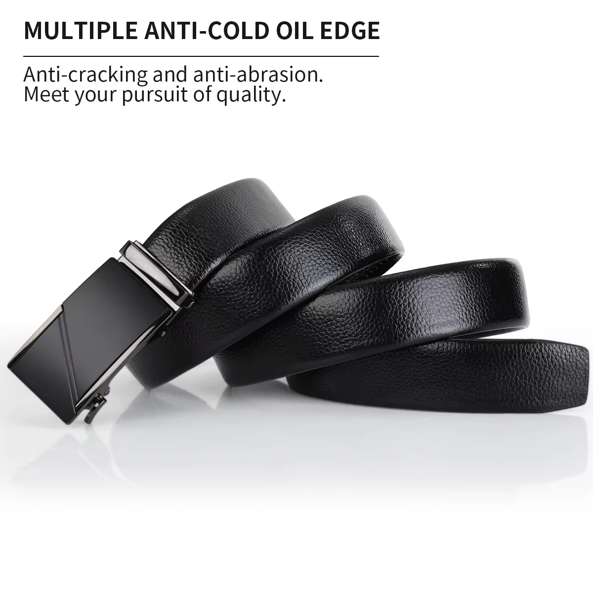 Ceinture pour homme, nouvelle boucle automatique