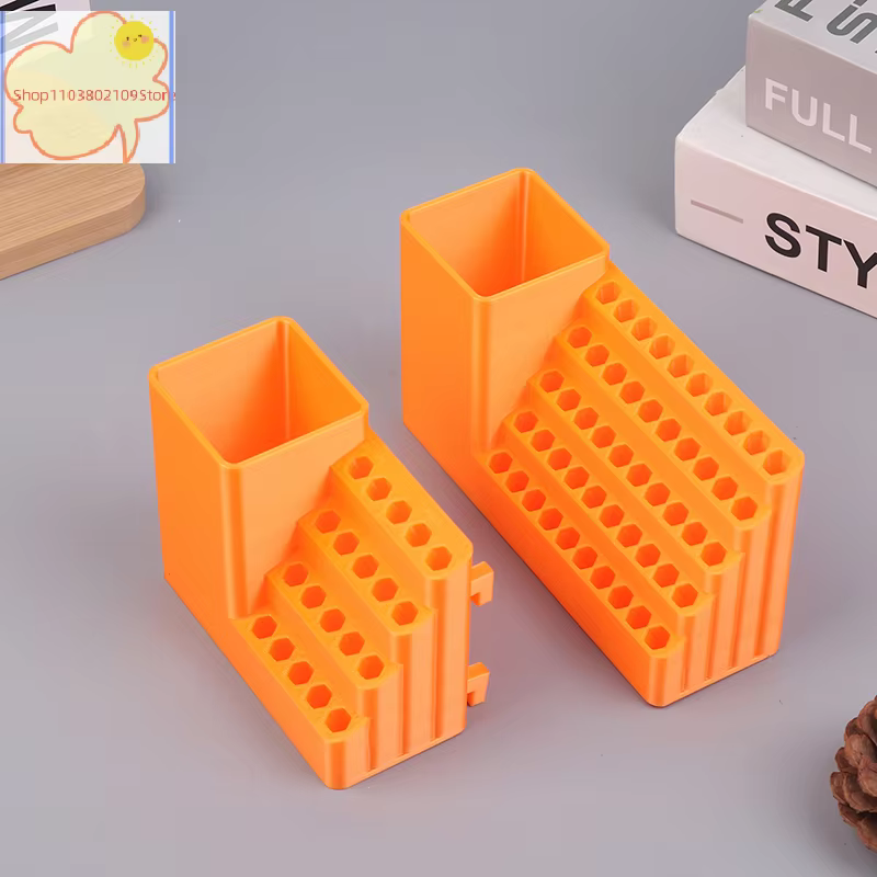 【HT】1 support de perceuse 20/50 trous, organisateur d'embouts, support de rangement pour tournevis, panneau perforé, support de tournevis, organisateur de tiges hexagonales