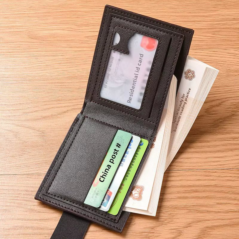 Portefeuille à boucle magnétique pour hommes