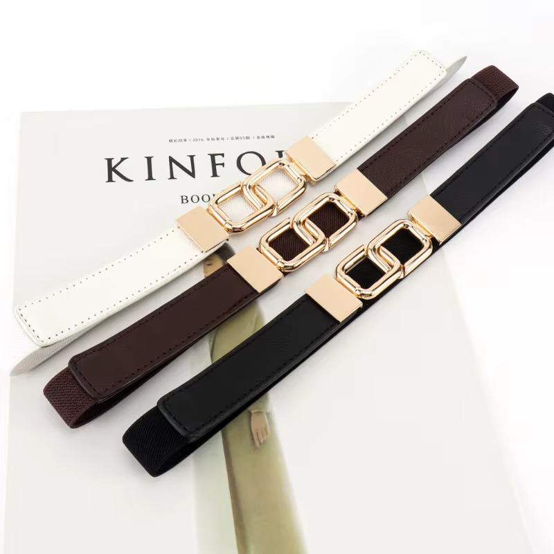 Ceinture de style européen et américain inspirée du temps