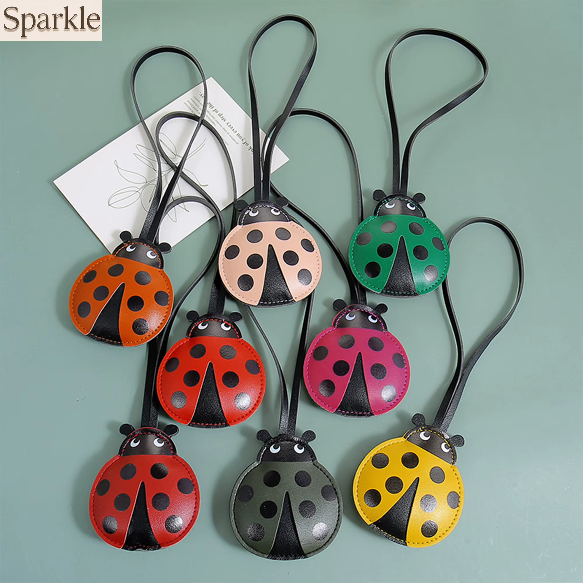 Porte-clés coccinelle mignon