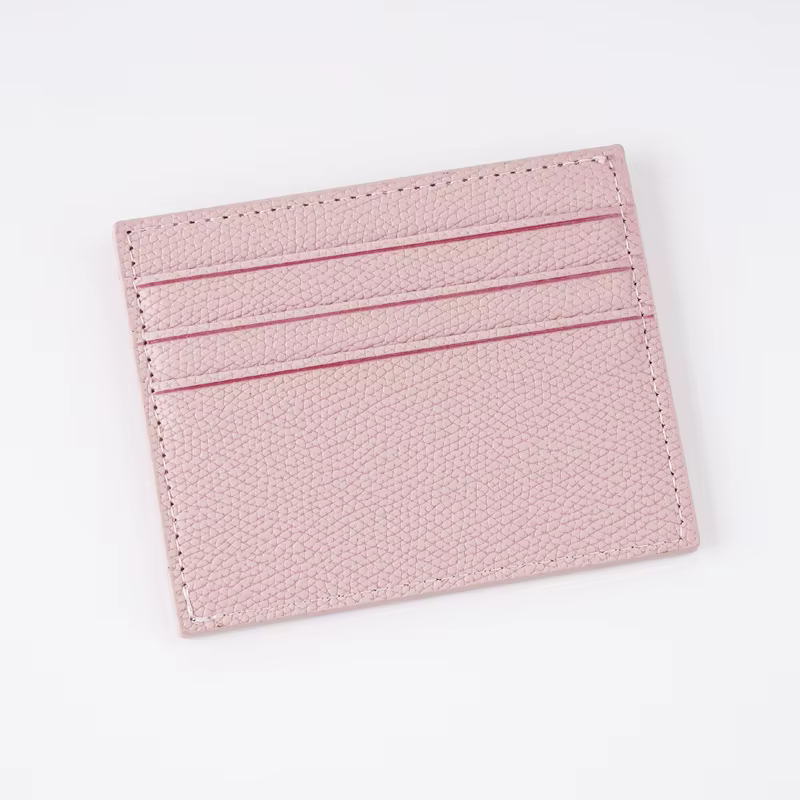 Femmes hommes mince porte-carte portefeuille multi-porte-carte étui en cuir PU banque affaires