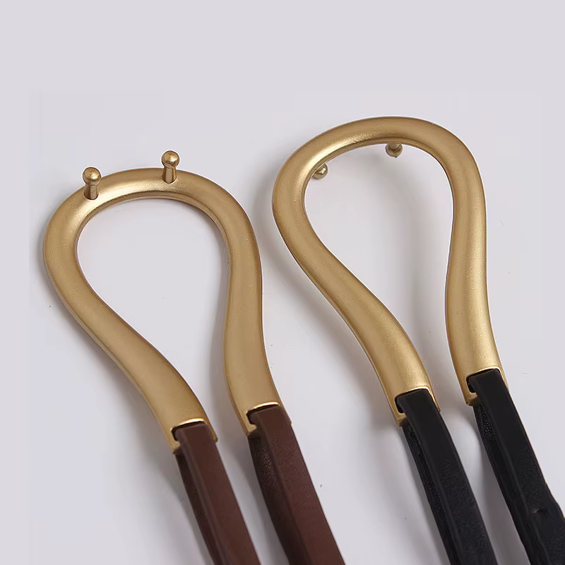 Nouvelle mode femme ceinture de haute qualité décontracté léger fer à cheval boucle grande en forme de U luxe