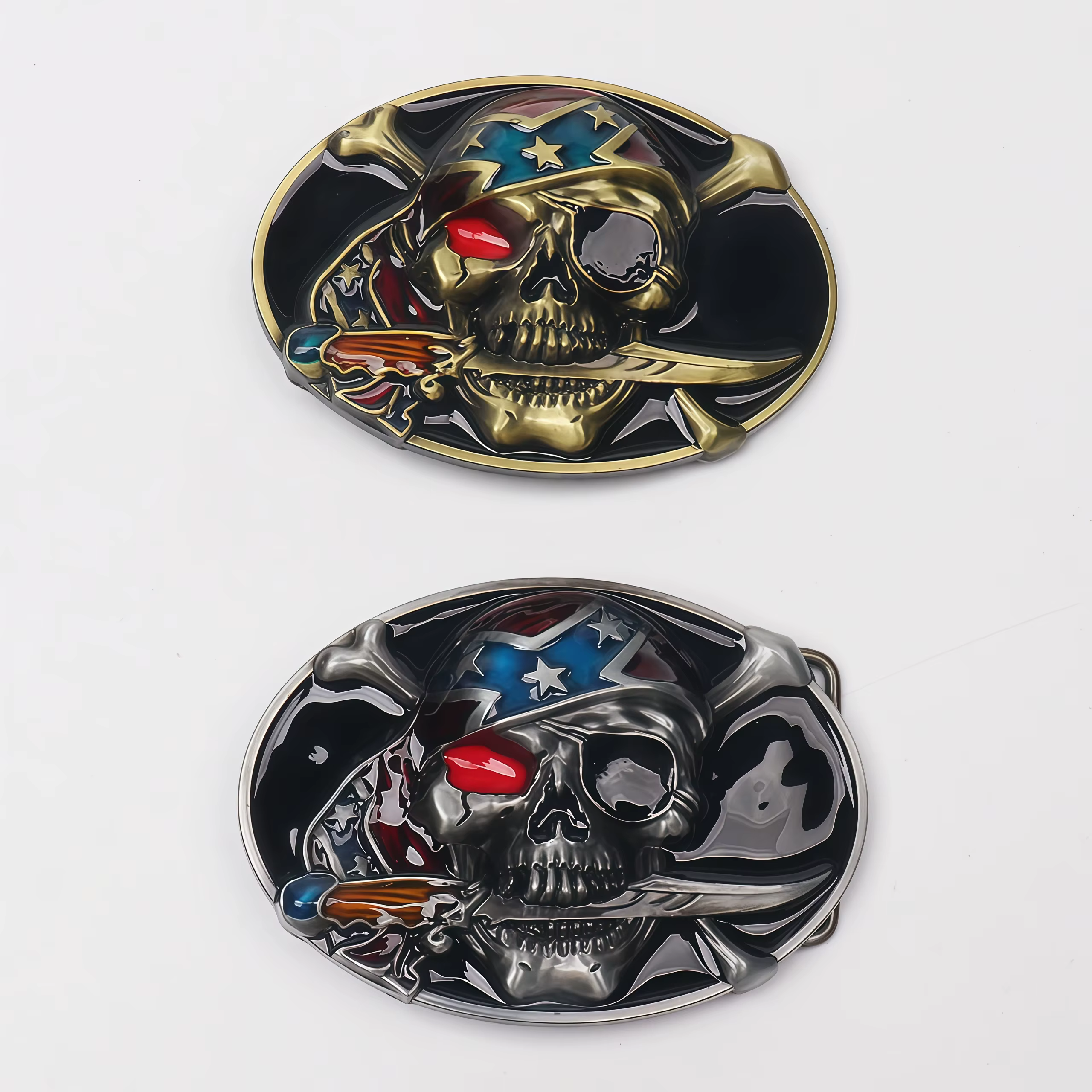 Une boucle de ceinture rétro de style western