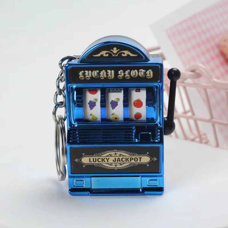 Mini Casino Jackpot porte-clés sacs à main pendentif à breloque pour femmes hommes