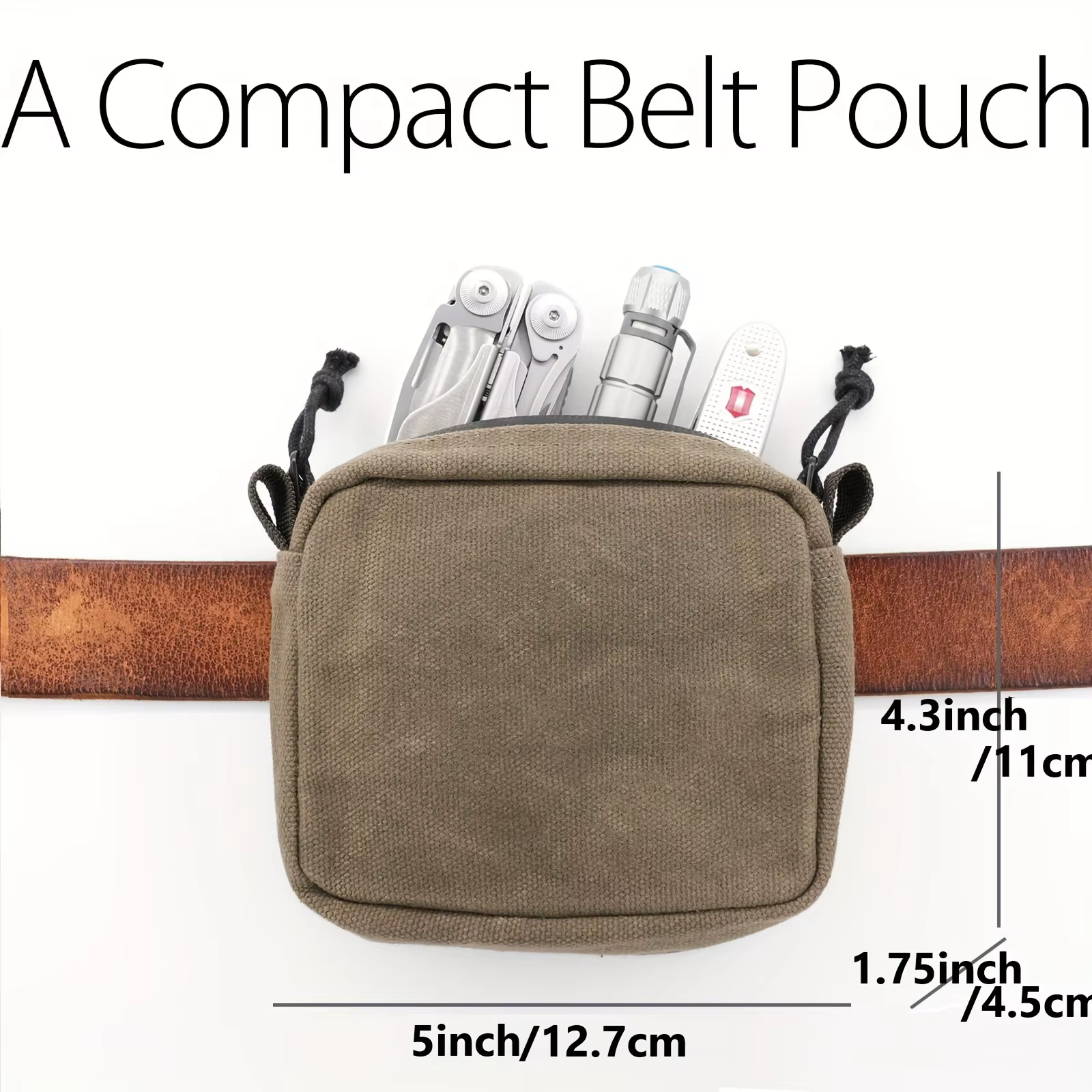 Pochette de ceinture pour hommes et femmes