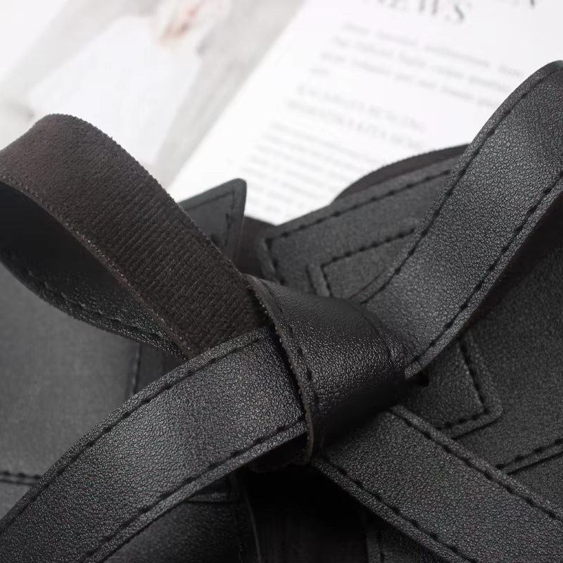 Ceinture large à lacets pour femmes
