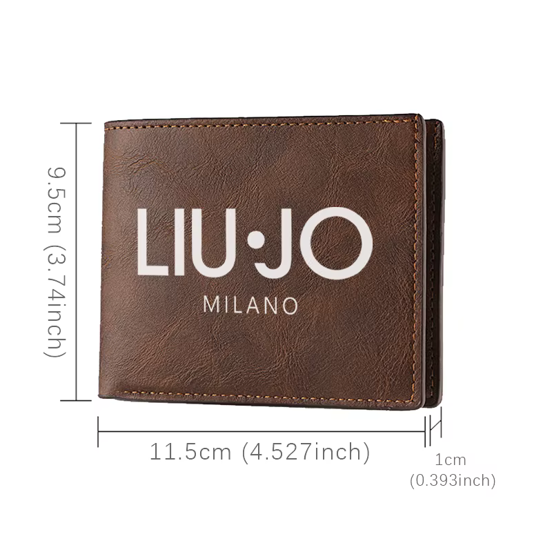 Portefeuille en cuir PU de qualité supérieure LIU JO MILANO