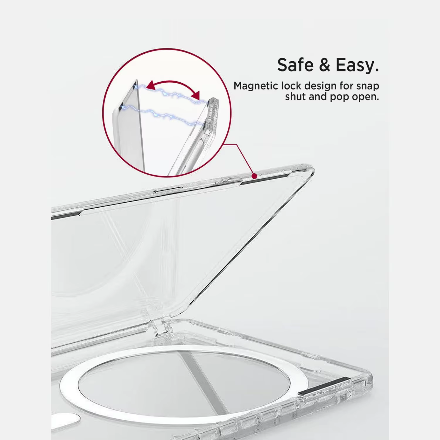 Portefeuille magnétique pour iPhone séries 17/16/15/14