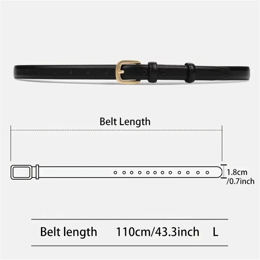 Ceinture décontractée à la mode