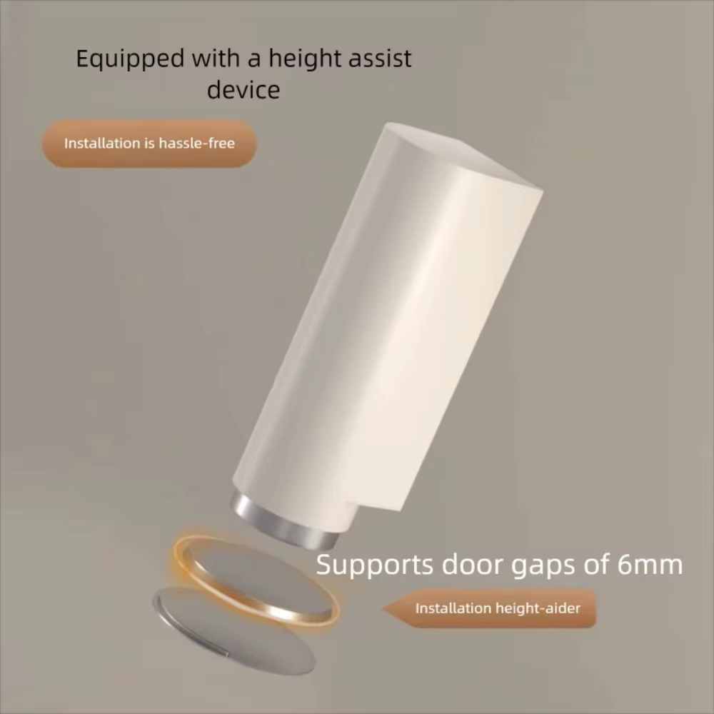 Butée de porte magnétique – Empêche les dommages aux portes, protège les murs, compatible avec tous les matériaux de porte, quincaillerie de porte