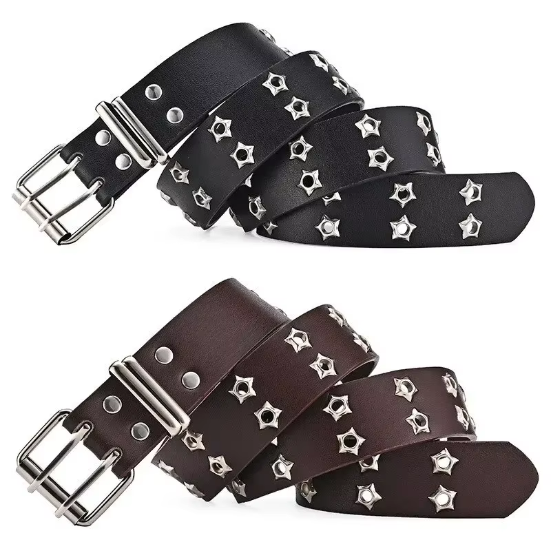 Ceinture femme grande taille Double trou hommes