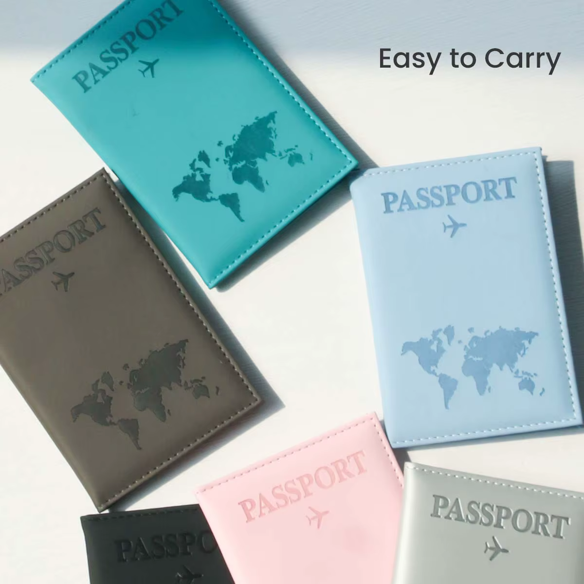 Porte-passeport carte PU couverture de passeport voyage essentiel croisière doit avoir