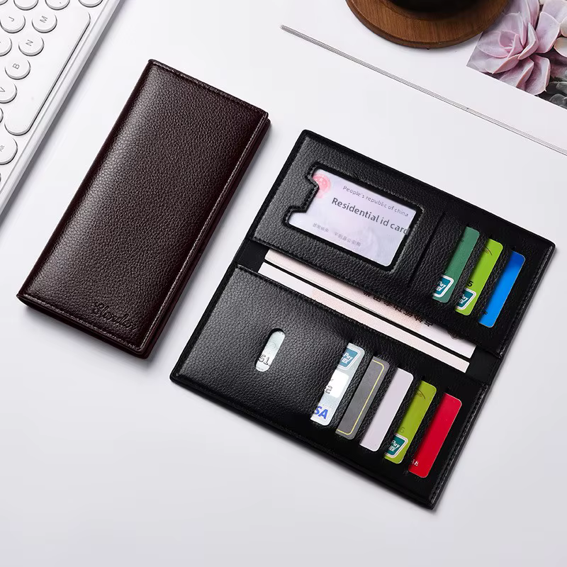 Portefeuille long pour hommes
