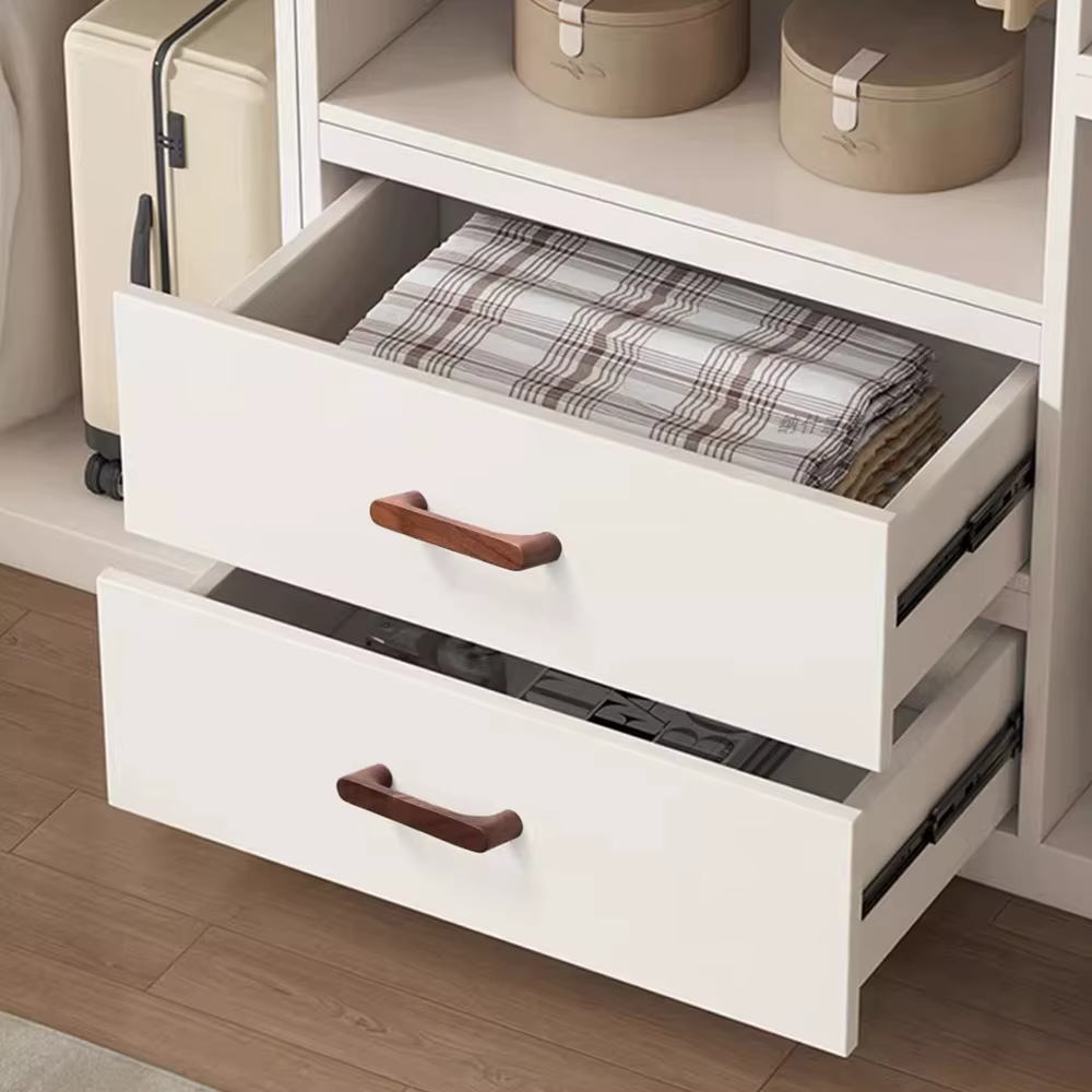 Poignées de meuble en noyer, poignées de porte d'armoire de cuisine, boutons de tiroir en bois, boutons de porte de placard, quincaillerie de meuble, décoration intérieure
