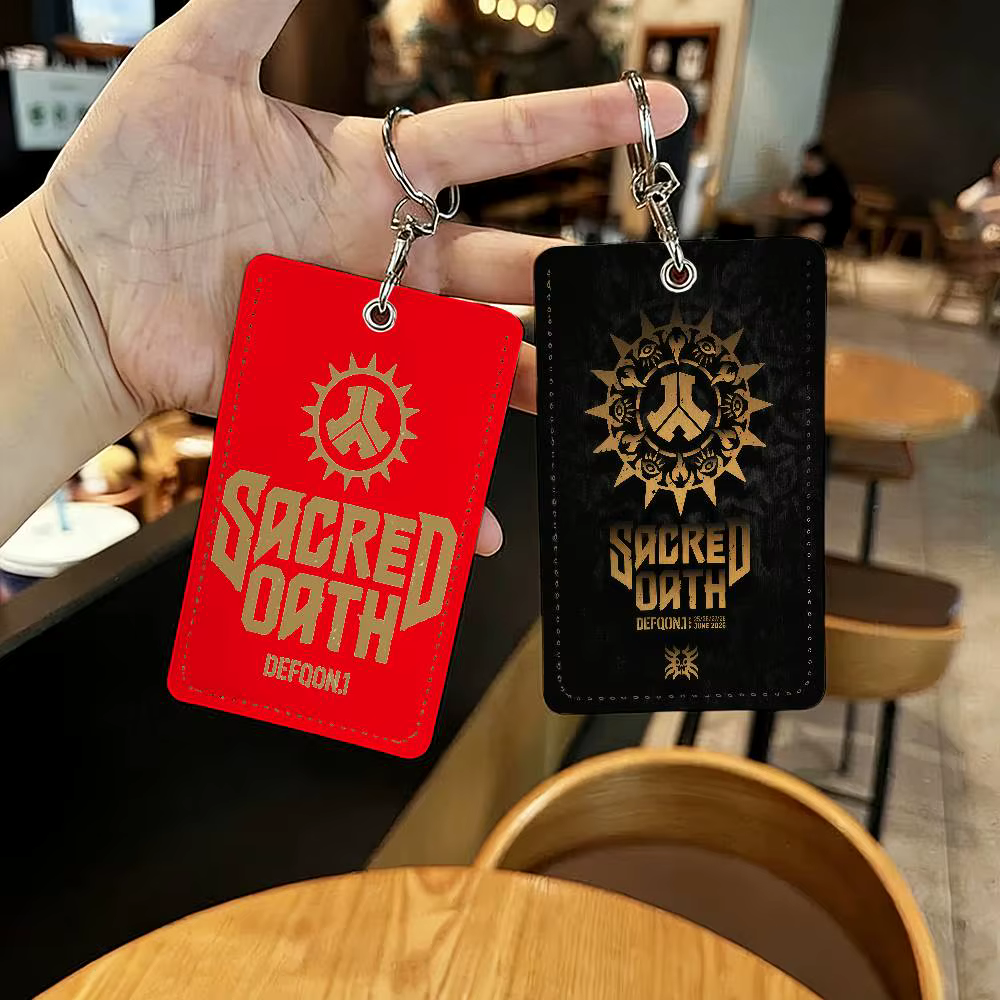 Porte-cartes musical D-Defqon adapté aux étudiants