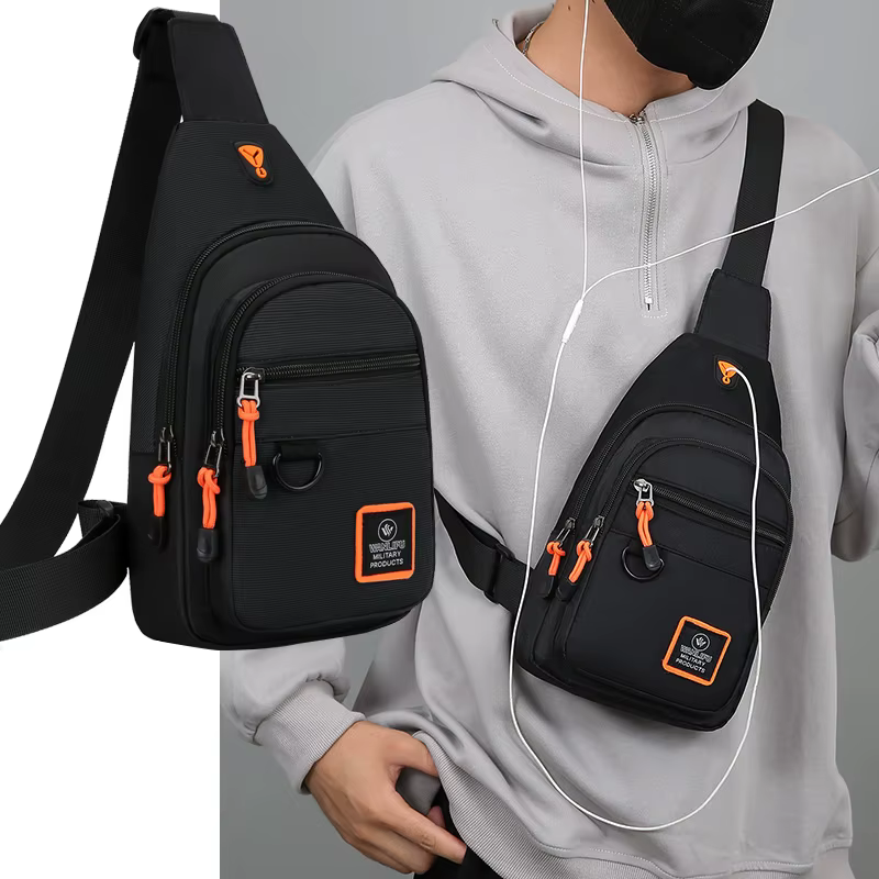 Sac à bandoulière imperméable pour hommes