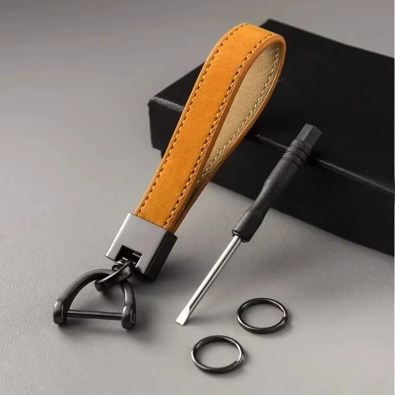 Porte-clés de voiture minimaliste de luxe