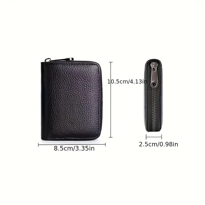 Mini portefeuille multi-cartes classique minimaliste pour homme