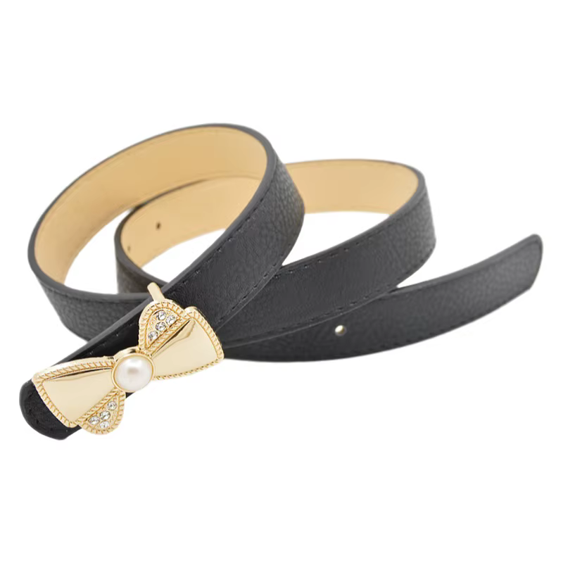 Ceinture en cuir polyvalente pour femme