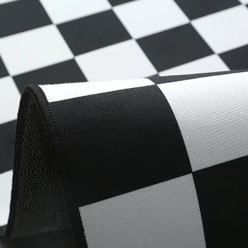Tapis de porte d'entrée antidérapant, résistant à la saleté, sans lavage, minimaliste, semi-circulaire, pour porche, bienvenue, décoration de maison