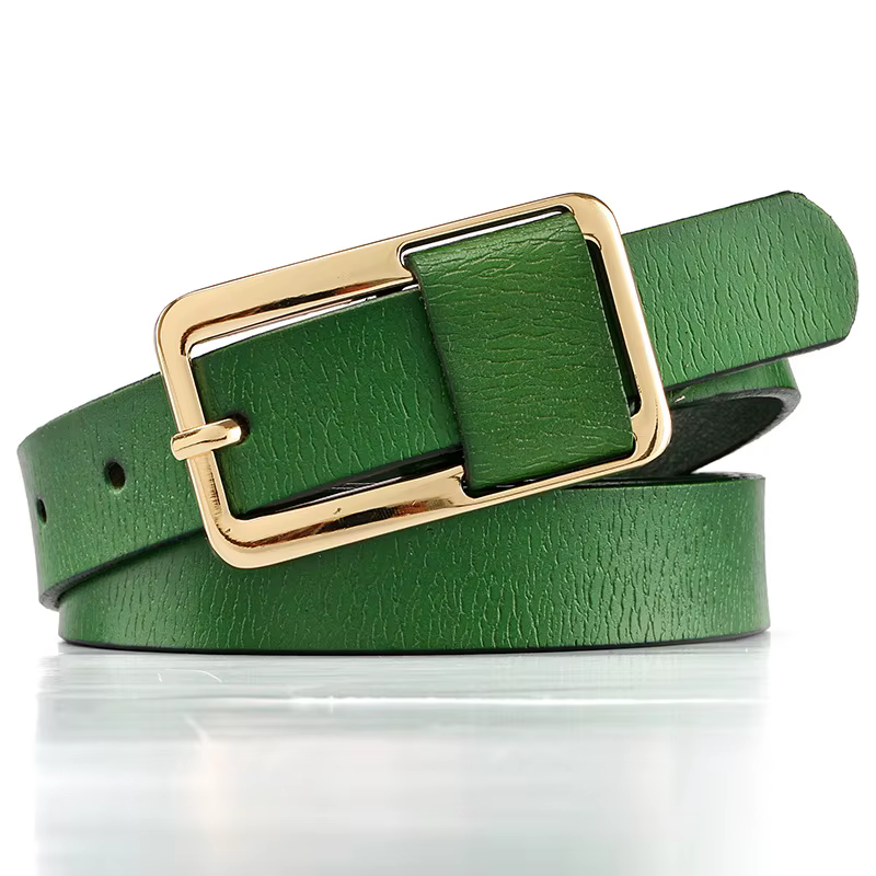 Ceinture en cuir pour femmes