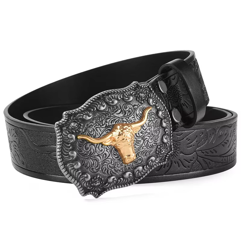 Ceinture de cowboy western pour homme