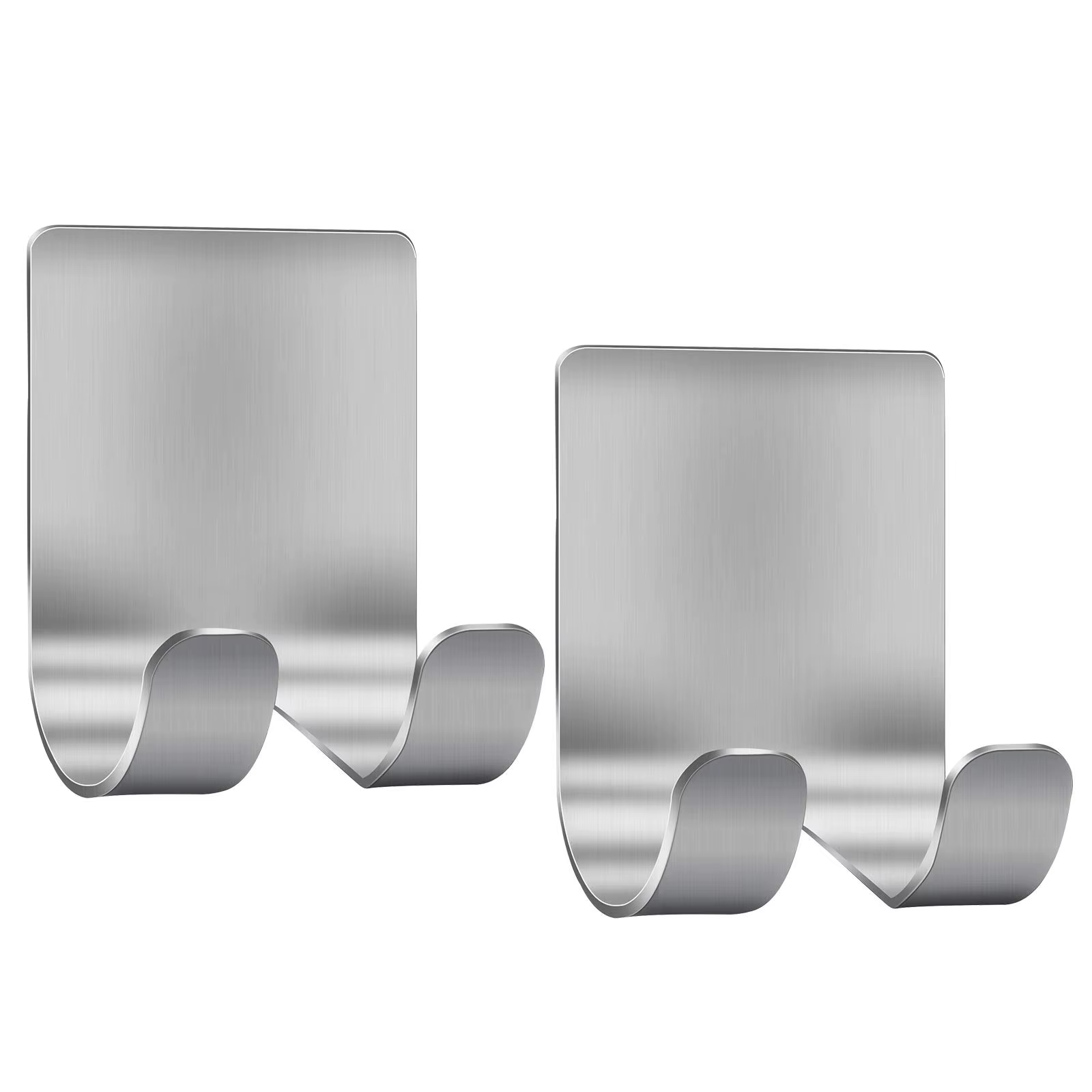 6/2 pièces porte-rasoir 304 en acier inoxydable hommes rasage rasoir support étagère rasage rasoir support de rangement salle de bain crochet organisateur