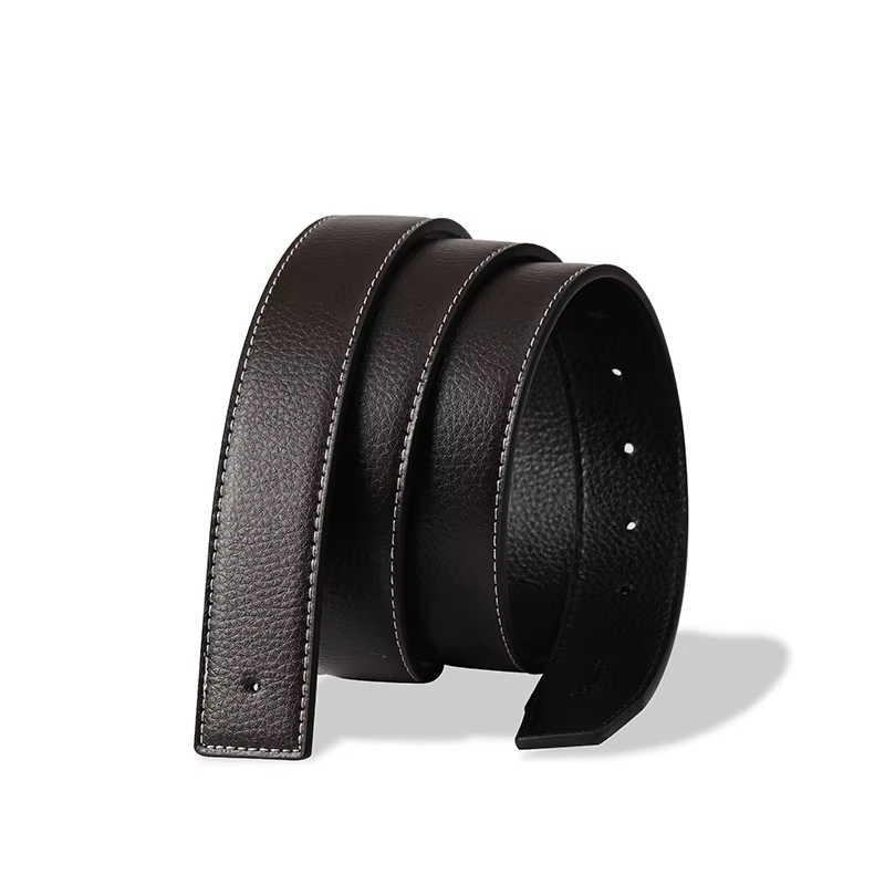 Nouvelle marque de luxe LIJIJIARU ceintures hommes haute qualité boucle ardillon mâle sangle en cuir véritable Ceinture