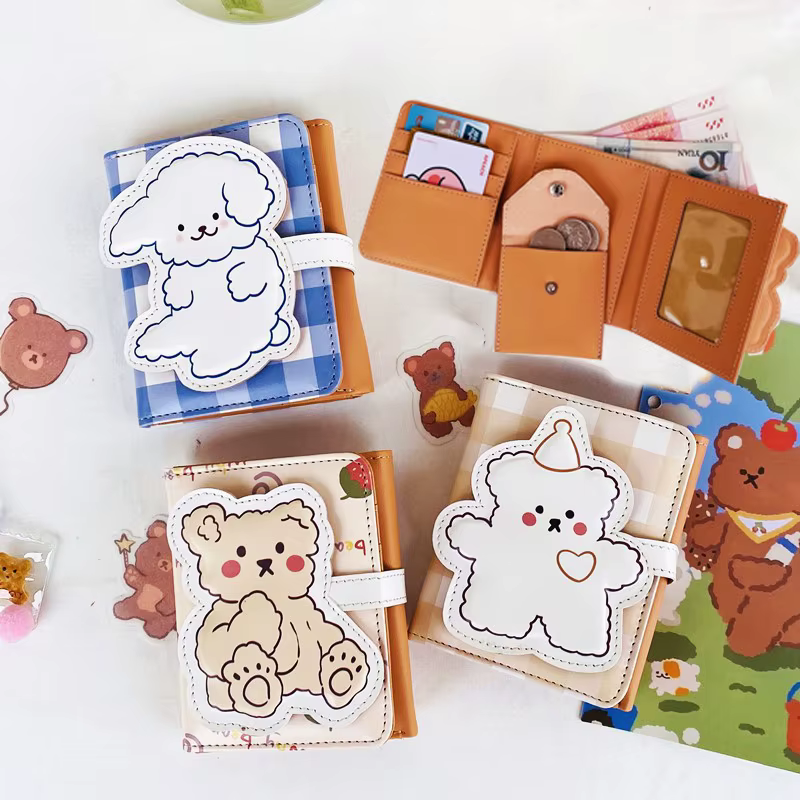 Porte-monnaie en PU de dessin animé