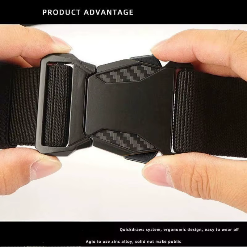 Ceinture pour hommes, ceinture tactique d'affaires à la mode