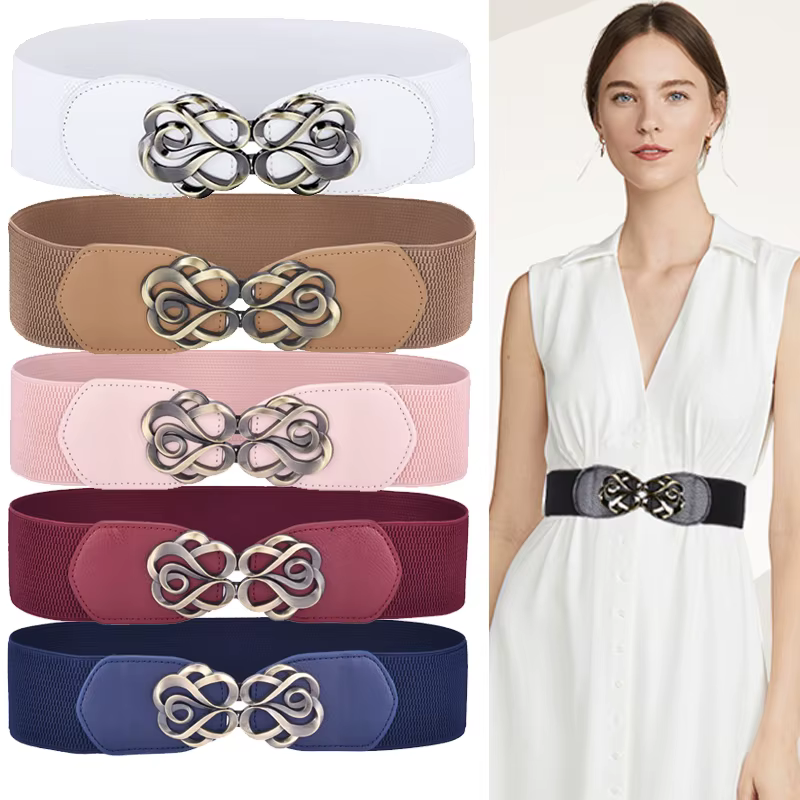 Ceinture en cuir Vintage pour femmes