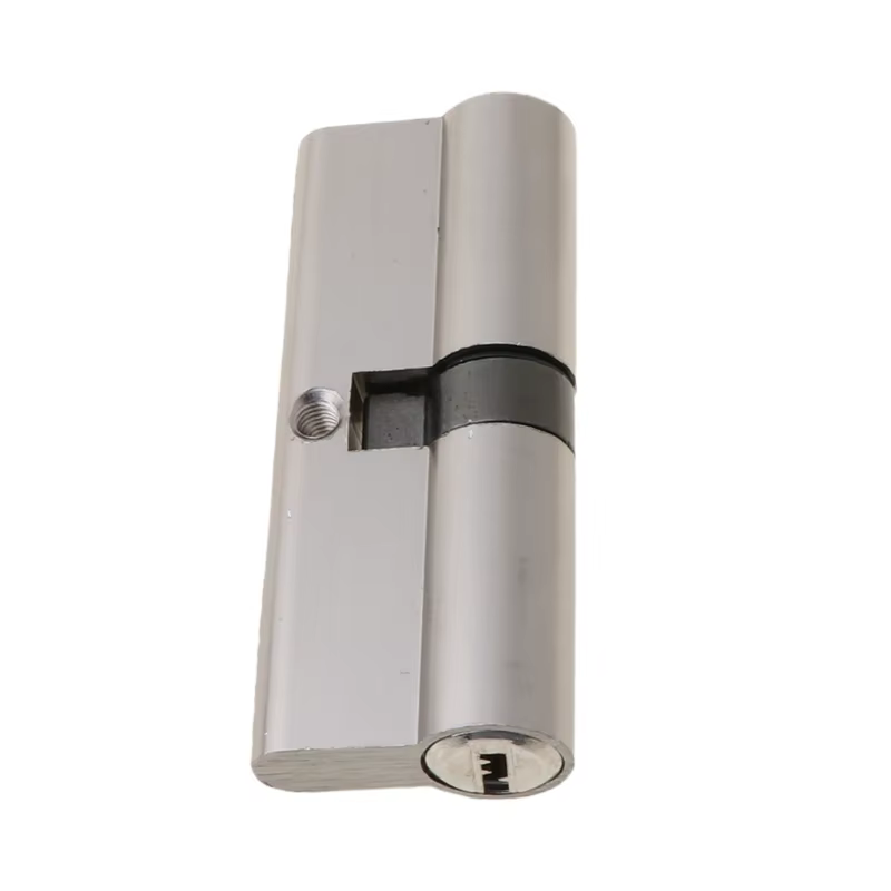 Cylindre de serrure de porte en bois avec 3 clés cylindre de serrure ouvert simple antirouille pour w/pouce porte intérieure de