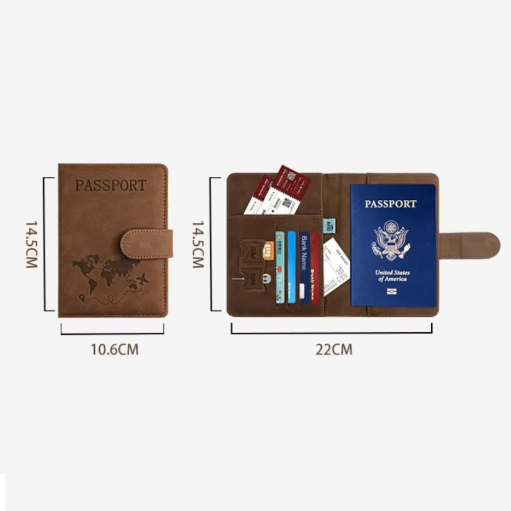 Porte-passeport pour voyage Essentials