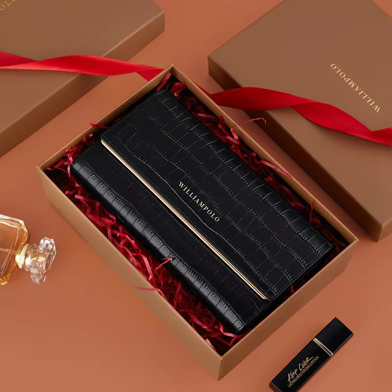 Portefeuille Long en cuir multifonction pour femmes