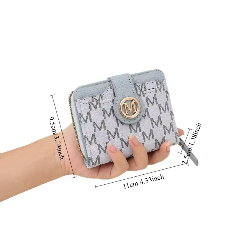 Portefeuille pour femme avec plusieurs emplacements pour cartes