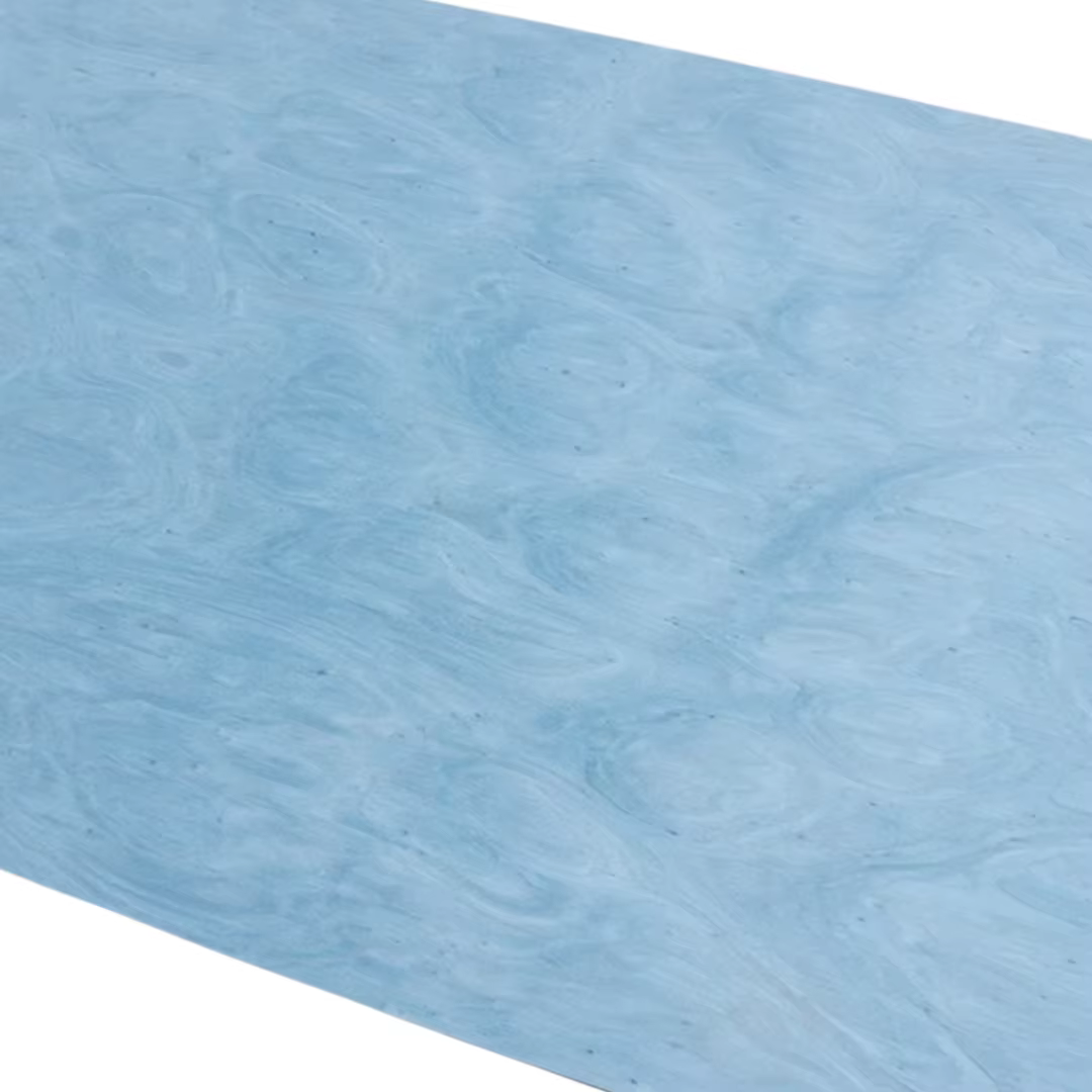 Longueur: 2.5m largeur: 580mm T:0.5mm série bois bleu technologie placage de bois porte Instrument mural décoration de planche à roulettes aimé par les bricoleurs