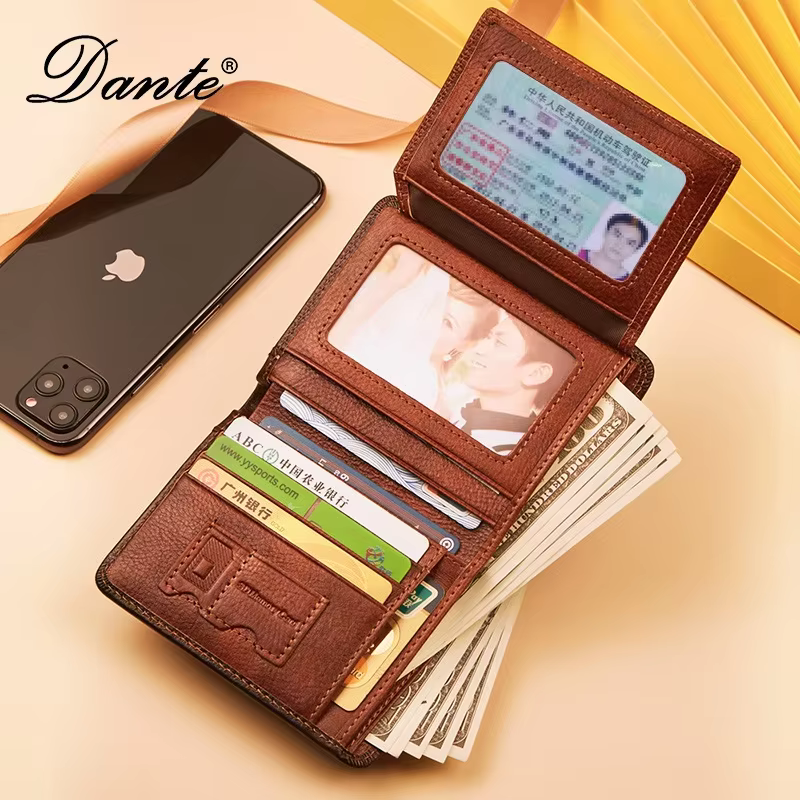 Portefeuille en cuir pour homme Dante