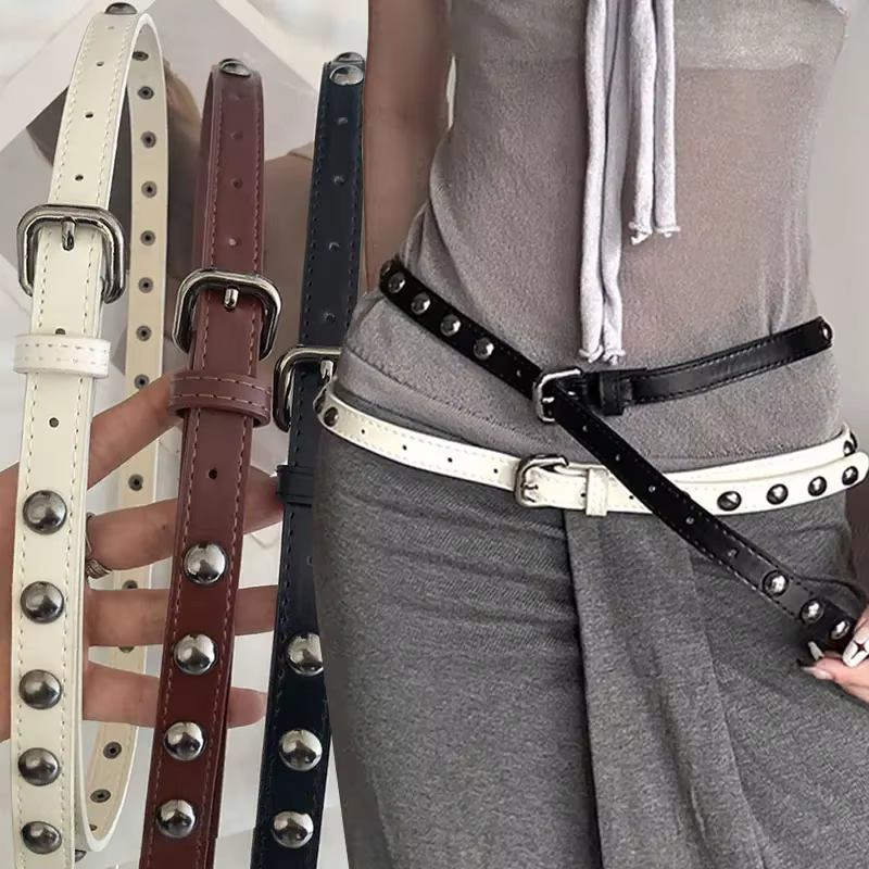 Ceinture en cuir pour femmes