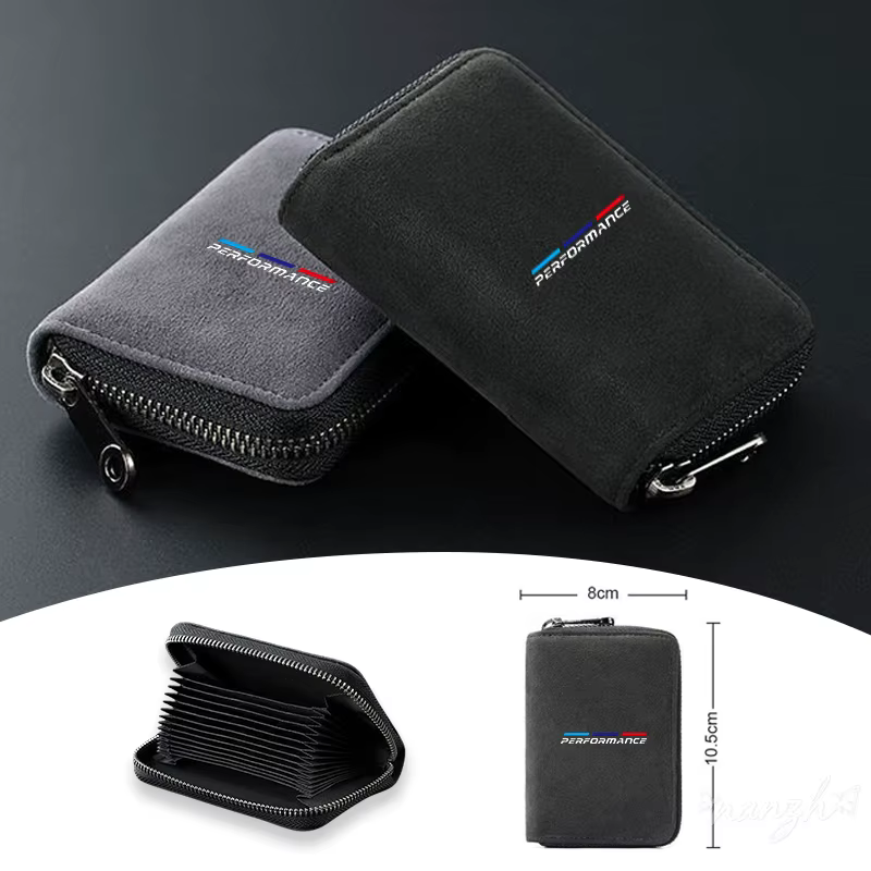 Portefeuille pour permis de conduire, porte-cartes, porte-clés, avec emblème BMW M, pour E46 E36 E34 F10 E90 F30 E60 F30 E53 E30 E92E87