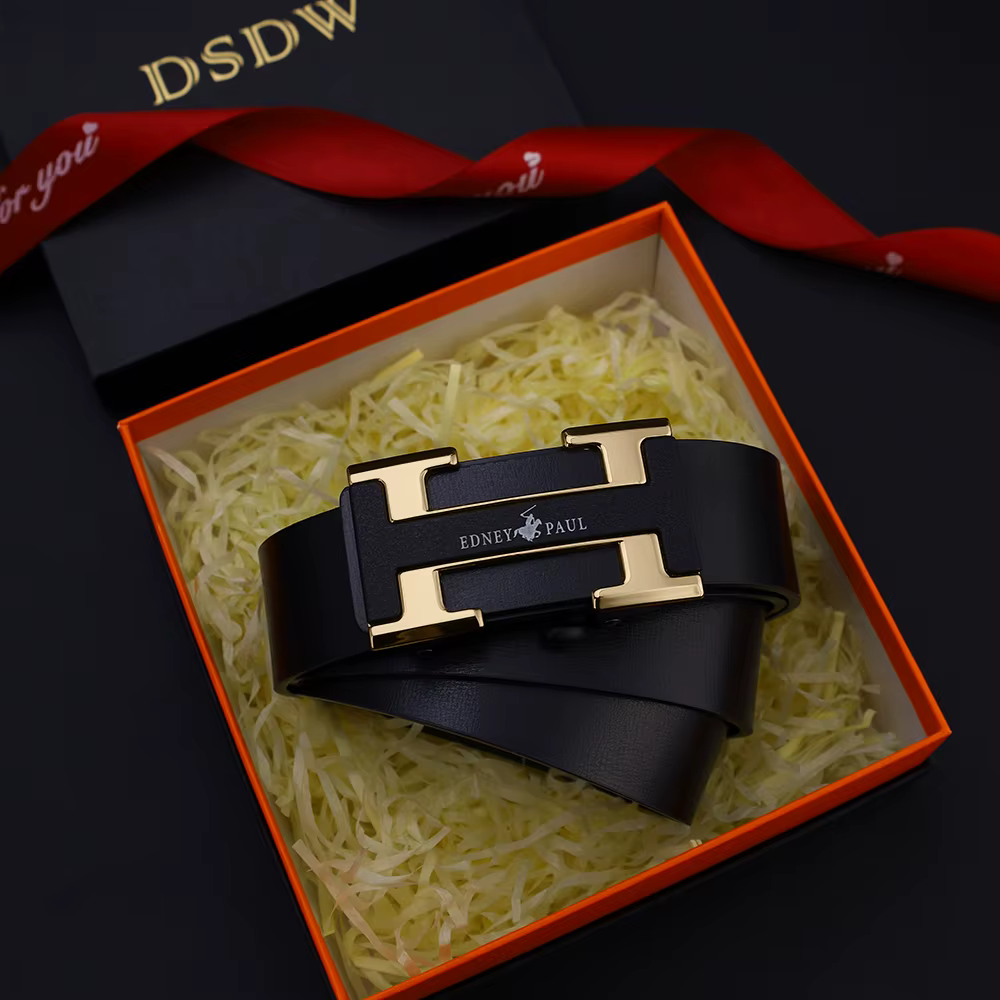 Ceinture en cuir élégante pour homme